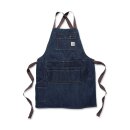 Carhartt denim apron dark blue ridge