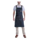 Carhartt denim apron dark blue ridge