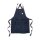 Carhartt denim apron dark blue ridge