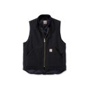 Carhartt duck vest arctic quilt lined black