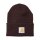 Carhartt Rib knit beanie dark brown