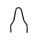 9/16" round steel sissybar, pointed top