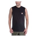 Carhartt workwear pocket sleeveless T-shirt black
