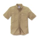 Carhartt rugged Prof workshirt S/S dark khaki