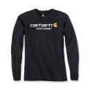 Carhartt Maddock core logo T-shirt L/S black