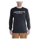 Carhartt Maddock core logo T-shirt L/S black