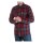 Carhartt L/S Hubbard slim fit flannel shirt dark crimson