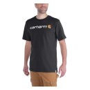 Carhartt core logo T-shirt S/S black