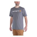Carhartt core logo T-shirt S/S charcoal