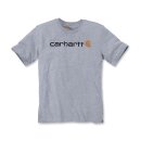 Carhartt core logo T-shirt S/S heather grey