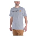 Carhartt core logo T-shirt S/S heather grey