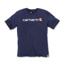 Carhartt core logo T-shirt S/S navy