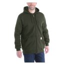 Carhartt zip hooded sweatshirt moss