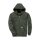 Carhartt zip hooded sweatshirt moss