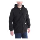 Carhartt zip hooded sweatshirt black