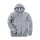 Carhartt sleeve logo hooded sweatshirt heather grey