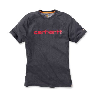 Carhartt Force Delmont grahic t-shirt S/S carbon heather
