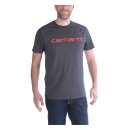 Carhartt Force Delmont grahic t-shirt S/S carbon heather