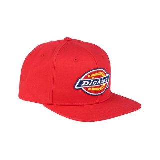 Dickies Muldoon 5 panel snapback cap fiery red