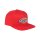 Dickies Muldoon 5 panel snapback cap fiery red