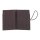 Dickies Centre Cross leather card holder brown
