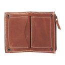 Dickies Eastville leather wallet brown