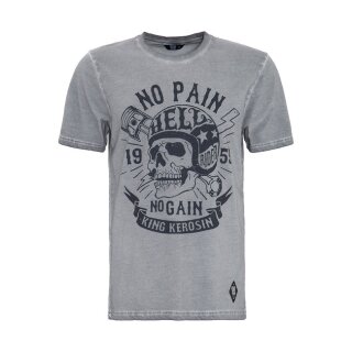 King Kerosin No Pain T-shirt grey