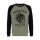 King Kerosin Bad & Fast raglan sweatshirt olive