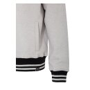 King Kerosin Angry Hawks zip hoodie grey