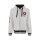 King Kerosin Angry Hawks zip hoodie grey