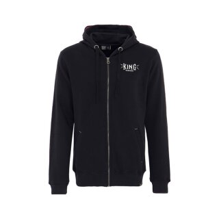 King Kerosin El Paso zip hoodie black