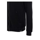 King Kerosin El Paso zip hoodie black