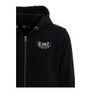 King Kerosin El Paso zip hoodie black