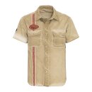 King Kerosin Motorcycles Repair workshirt terra