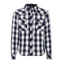 King Kerosin Faster & Louder shirt white/blue