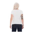 Queen Kerosin Flame Bar T-shirt white