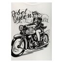 Queen Kerosin Rebel Queen T-shirt white