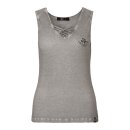 Queen Kerosin No Bike No Ride tank top grey
