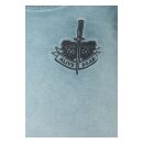 Queen Kerosin Alive Dead tank top smoke blue