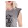 Queen Kerosin Tattoo Girl T-shirt grey