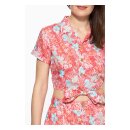 Queen Kerosin Tropical shirt Rose