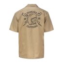 Dickies Yolun short sleeve work shirt khaki