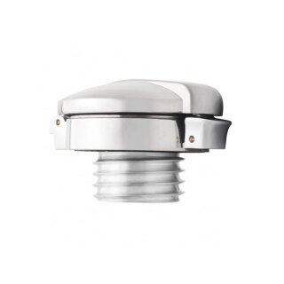 Motone MonzaTankdeckel Chrom für Harley Modelle 83-18