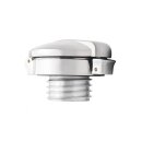 Motone MonzaTankdeckel Chrom für Harley Modelle 83-18