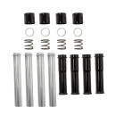 S&S Pushrod Cover kit schwarz glanz für Harley...