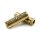 Wannabe Choppers Casted grips "go baby…go" brass 1"