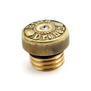 Wannabe Choppers "Bitte Drehen" gascap brass