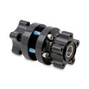 Ness wheel hub front black DF