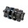 Ness wheel hub front black DF