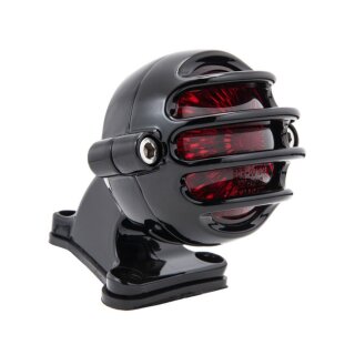 Motone Lecter Motorrad LED Rücklicht Alu schwarz EC geprüft